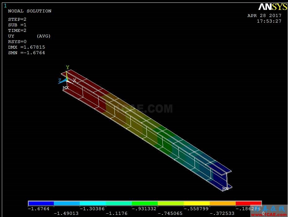 ANSYS荷載工況組合的實現(xiàn)方法【轉發(fā)】ansys workbanch圖片4