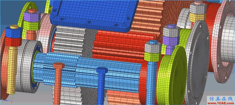 Hypermesh、Ansys 、CFD等優(yōu)質(zhì)網(wǎng)格劃分服務(wù)(也可提供專項培訓(xùn))ansys分析圖片9