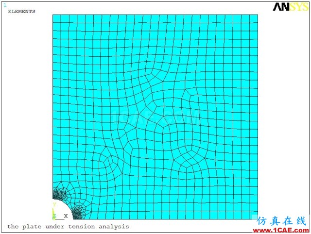 案例 | 基于ANSYS的應(yīng)力集中分析(分析+方法+步驟)ansys workbanch圖片11