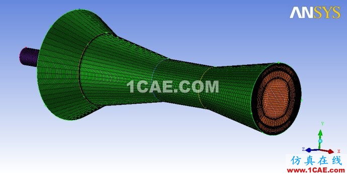 使用icem對(duì)Ejector劃分O-block 使用icem對(duì)Ejector劃分O-block
