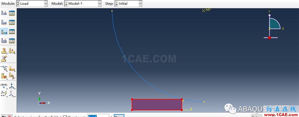 ABAQUS案例的Abaqus/CAE再現—厚板輥壓abaqus靜態(tài)分析圖片48