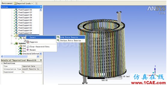 1 ANSYS Workbench與Ansoft Maxwell 電磁結(jié)構(gòu)耦合 - yliuchengzhuy - yliuchengzhuy的博客 ANSYS Workbench與Ansoft Maxwell 電磁結(jié)構(gòu)耦合案例Maxwell分析圖片54