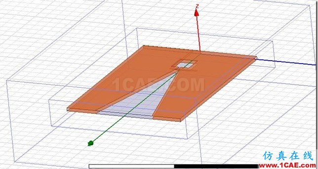 Vivaldi Linear Taper Antenna by ADK_6GHz Vivaldi Linear Taper Antenna by ADK_6GHz