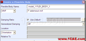 image 基于ANSYS-ADAMS的剛?cè)狁詈戏抡妗巨D(zhuǎn)載】ansys workbanch圖片17