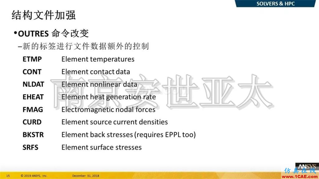 最新版本ANSYS 2019R1結(jié)構(gòu)新功能介紹(一)ansys結(jié)果圖片8