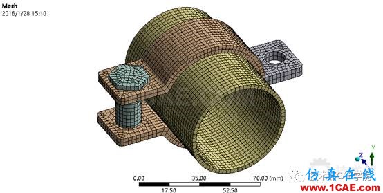 blob.png 【干貨】ANSYS workbench接觸問題案例——卡箍連接ansys仿真分析圖片5