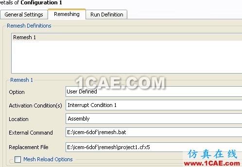 CFX調(diào)用ICEM進(jìn)行user wbrdefined wbrremeshing CFX調(diào)用ICEM進(jìn)行user wbrdefined wbrremeshing