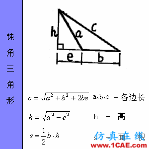 快接收，工程常用的各種圖形計(jì)算公式都在這了！AutoCAD技術(shù)圖片22