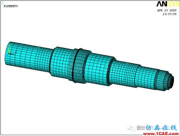 基于ANSYS的電機(jī)轉(zhuǎn)子的動力學(xué)分析ansys分析圖片2