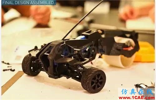 【視窗視頻】SOLIDWORKS設計，3D打印遙控越野車曝光-造型奇特創(chuàng)意前衛(wèi)solidworks仿真分析圖片5