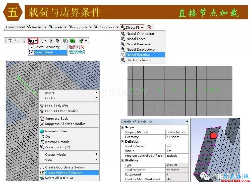 【有限元培訓四】ANSYS-Workbench結(jié)構(gòu)靜力分析&模態(tài)分析ansys workbanch圖片49