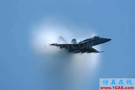 飛機(jī)超音速飛行突破音障瞬間，場(chǎng)面驚人！Actran技術(shù)圖片7