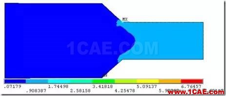 應力集中專題 | 結(jié)構(gòu)倒斜角時的應力集中ansys圖片11