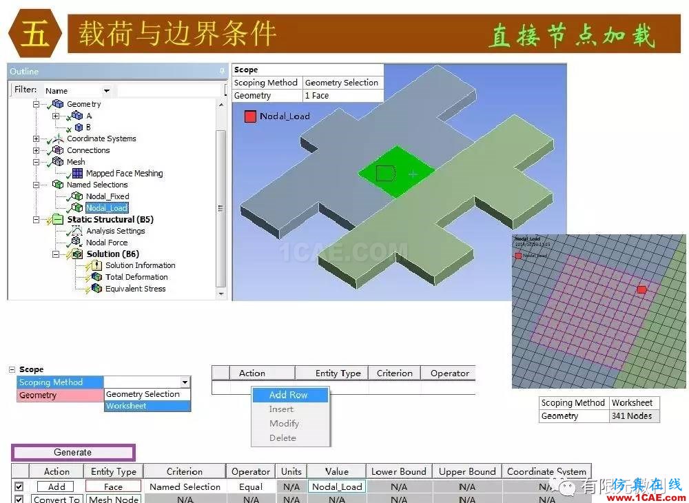 【有限元培訓四】ANSYS-Workbench結(jié)構(gòu)靜力分析&模態(tài)分析ansys培訓的效果圖片50