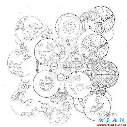 史上最復(fù)雜的平面AutoCAD圖紙【AutoCAD教程】AutoCAD分析案例圖片15