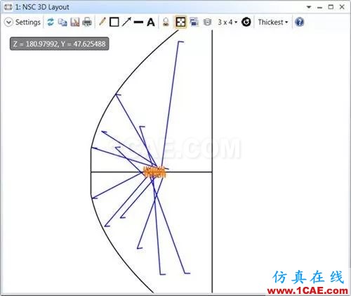 ZEMAX:如何創(chuàng)建一個簡單的非序列系統(tǒng)zemax光學(xué)應(yīng)用技術(shù)圖片23