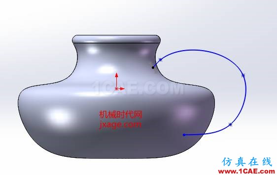 solidworks如何使用放樣特征？solidworks simulation培訓教程圖片8