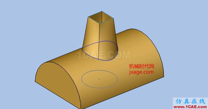 solidworks如何使用投影曲線？solidworks simulation技術(shù)圖片5