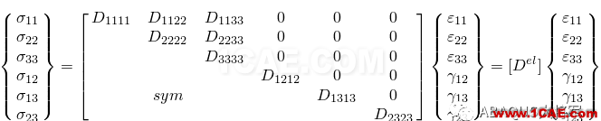 ABAQUS理論篇(1)——線彈性行為(Linear elastic behavior)材料abaqus有限元分析案例圖片6