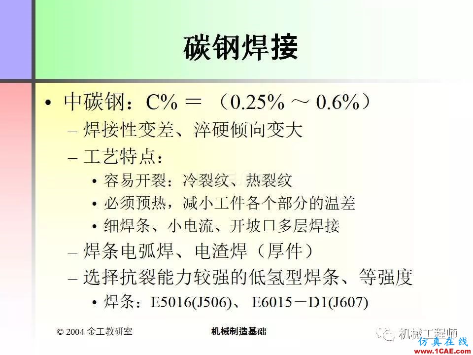 【專業(yè)積累】100頁(yè)P(yáng)PT，全面了解焊接工藝機(jī)械設(shè)計(jì)教程圖片64