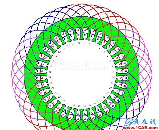 關(guān)于Ansoft Rmxprt中whole coiled和half coiled的說明 關(guān)于Ansoft Rmxprt中whole coiled和half coiled的說明