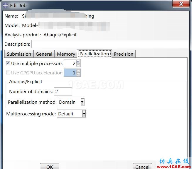 blob.png Abaqus顯式算法中不能使用多核的情況及解決辦法abaqus有限元技術(shù)圖片6