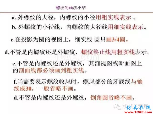 【專業(yè)積累】80頁(yè)P(yáng)PT讓你全面掌握工程圖中的標(biāo)準(zhǔn)件和常用件機(jī)械設(shè)計(jì)案例圖片21