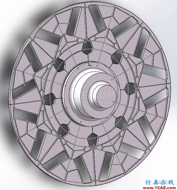 實例操作|新能源汽車用永磁電機轉子的全磚形單元劃分方法Maxwell培訓教程圖片35