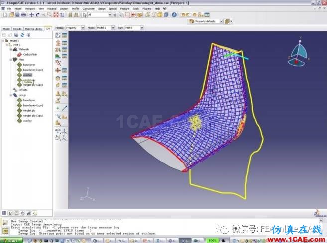 復合材料建模模塊(CMA)概述【轉發(fā)】abaqus有限元仿真圖片2