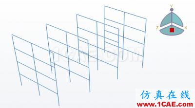 【簡單實例】abaqus/CAE建的簡單的框架模型(線性框架) 【簡單實例】abaqus/CAE建的簡單的框架模型(線性框架)