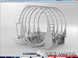 Fuselage rendered with CATIA NVIDIA QUADRO與CATIA久經(jīng)考驗的黃金組合只為實現(xiàn)完美設計Catia分析案例圖片6