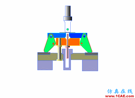 【機械原理】模具動態(tài)圖，制造原理一秒get！機械設計圖例圖片14