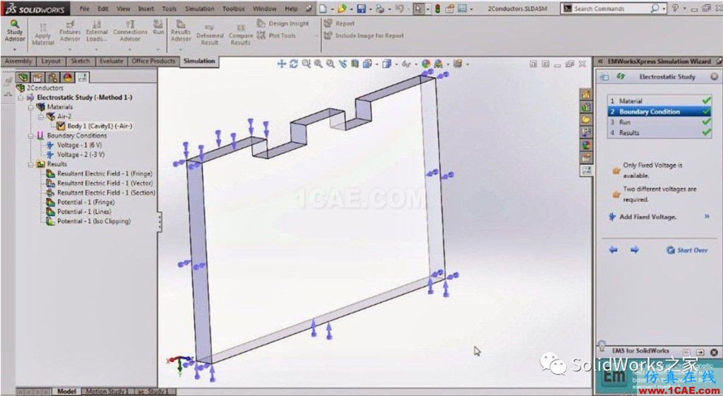 solidworks電磁分析插件簡介:emsworkssolidworks simulation應(yīng)用技術(shù)圖片4
