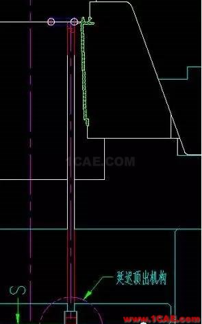 ug模具設計之其它頂出方式-前模頂出，油缸頂出-延遲頂出！ug模具設計技術圖片5