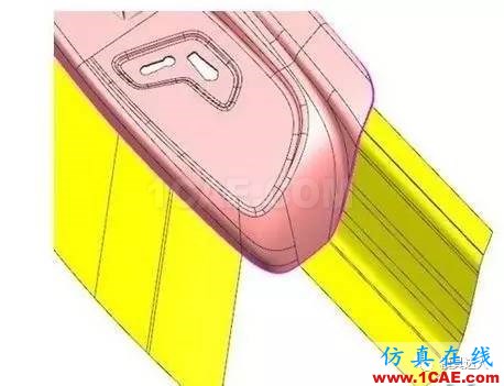 汽車模復(fù)雜曲面分型面是如何創(chuàng)建的？技巧都在這！autoform汽車仿真圖片4