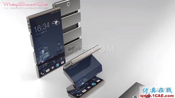 三星Galaxy X 可折疊智能手機，你看好他嗎？機械設計案例圖片2
