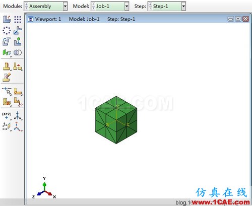 偶然發(fā)現(xiàn)ABAQUS一個強(qiáng)大的網(wǎng)格處理技巧(轉(zhuǎn)) 偶然發(fā)現(xiàn)ABAQUS一個強(qiáng)大的網(wǎng)格劃分功能 - Yusd - 玉石殿