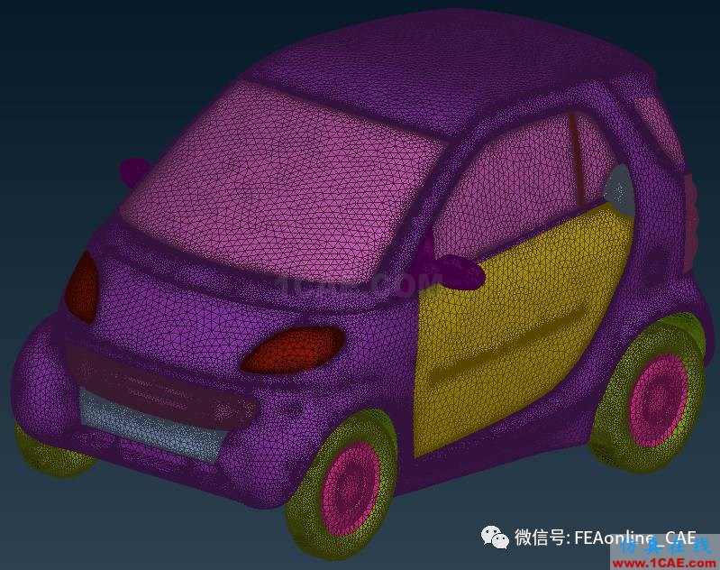 汽車的CAS面快速提取——ANSA Wrapping toolANSA學習資料圖片4