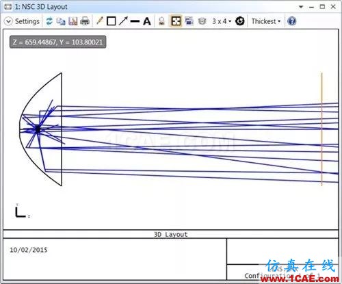 ZEMAX:如何創(chuàng)建一個簡單的非序列系統(tǒng)zemax光學(xué)分析圖片34