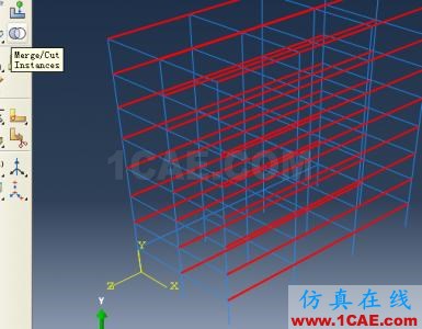 【簡單實例】abaqus/CAE建的簡單的框架模型(線性框架) 【簡單實例】abaqus/CAE建的簡單的框架模型(線性框架)