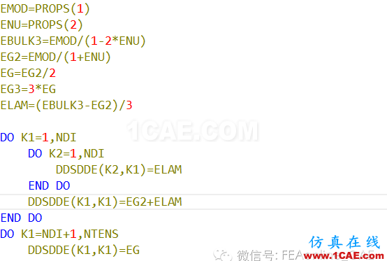 ABAQUS子程序UMAT簡單應用abaqus有限元圖片8