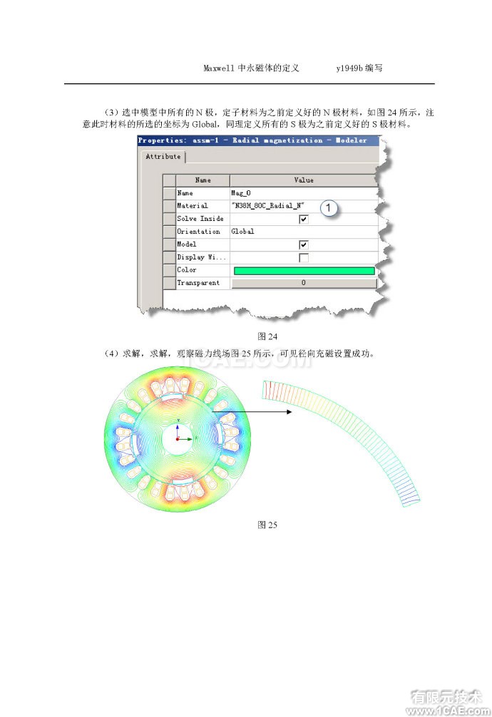 Maxwell中永磁體的定義 Maxwell中永磁體的定義