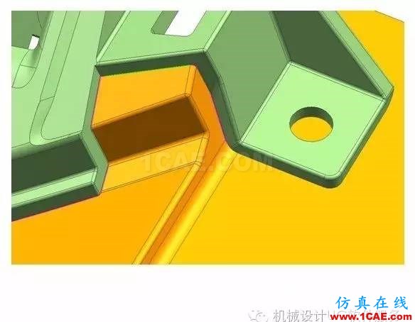 UG中汽車(chē)模高低落差位的分模處理技巧(實(shí)體分模技巧)HFSS分析圖片7