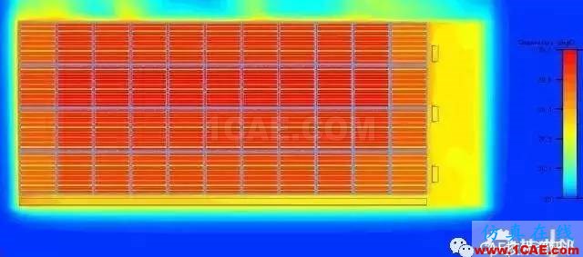 CAE在動力電池散熱系統(tǒng)分析中的應用ansys結果圖片4